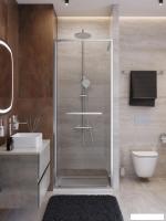 Душевая дверь Cezares LUX-B-FS-1-90-C-CR