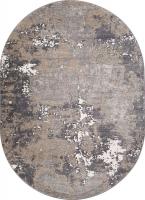 Ковер для жилой комнаты Merinos Atlantis D996-OVAL-CREAM-GRAY (2x2.9)