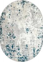 Ковер для жилой комнаты Merinos Palermo F283-OVAL-GRAY (1x2)