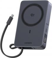 Внешний аккумулятор Ugreen MagFlow PB773 10000mAh (серый)