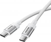 Кабель Roome RPL1001WH USB Type-C - USB Type-C (1 м, белый)