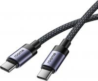 Кабель Roome RPL1001BL USB Type-C - USB Type-C (1 м, черный)