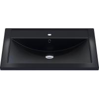 Умывальник Uperwood Foster Quartz 70x45.5x17.5 (черный матовый/космос)
