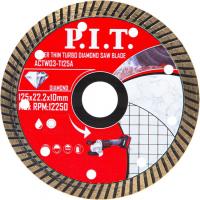 Отрезной диск алмазный  P.I.T. ACTW03-T125A