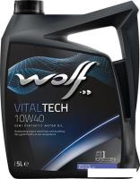 Моторное масло Wolf VitalTech 10W-40 5л