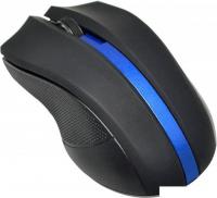 Мышь Oklick 615MW (черный/синий) [412862]