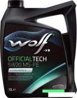 Моторное масло Wolf OfficialTech 5W-20 MS-FE 5л