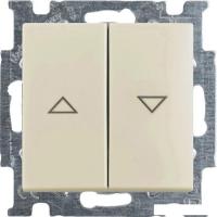 Выключатель для жалюзи ABB Basic 55 1413-0-1085