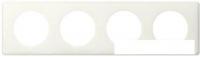 Рамка Legrand Celiane 4 поста (белый глянец)