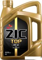 Моторное масло ZIC TOP 0W-40 4л