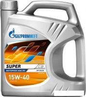 Моторное масло Gazpromneft Super 15W-40 5л