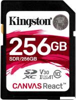 Карта памяти Kingston Canvas React SDR/256GB SDXC 256GB