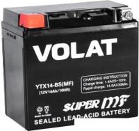 Мотоциклетный аккумулятор VOLAT YTX14-BS (14 А·ч)