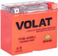 Мотоциклетный аккумулятор VOLAT YT20L-4(iGEL) (20 А·ч)