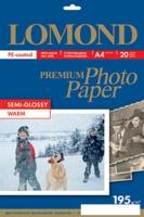 Фотобумага Lomond Premium Photo Paper A4 192 г/кв.м. 20 листов (1101307)