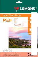 Фотобумага Lomond матовая односторонняя Warm А4 240 г/кв.м. 50 листов