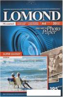 Фотобумага Lomond Super Glossy Warm A4 195 г/кв.м 20 листов (1101111)