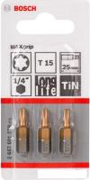 Набор бит Bosch 2607001689 (3 предмета)