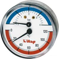 ITAP Термоманометр осевое подключение 485 1/2"