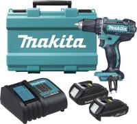 Дрель-шуруповерт Makita DDF482SYE (с 2-мя АКБ)