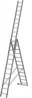Лестница-стремянка Новая высота NV 123 алюминиевая трёхсекционная 3x12 ступеней