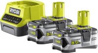 Аккумулятор с зарядным устройством Ryobi RC18120-250 ONE+ 5133003364 (18В/5.0 а*ч + 18В)