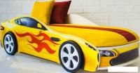 Кровать-машина Бельмарко Бондмобиль 160x70 (желтый)