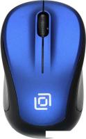 Мышь Oklick 665MW (черный/синий)