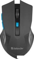 Мышь Defender Accura MM-275 (черный/синий)