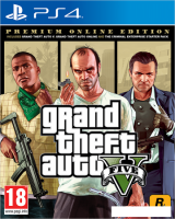 Игра Grand Theft Auto V. Premium Online Edition для PlayStation 4