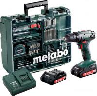 Дрель-шуруповерт Metabo BS 18 Set 602207880 (с 2-мя АКБ)