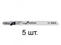 Пилка Bosch T101BRF 2608634235 5 шт., по дереву