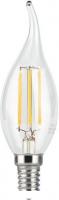 Светодиодная лампа Gauss LED Filament Candle tailed E14 7 Вт 4100 К 104801207