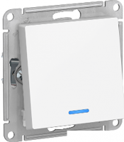 Выключатель проходной Schneider Electric Atlas Design ATN000163