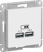 Розетка USB Schneider Electric Atlas Design ATN000133