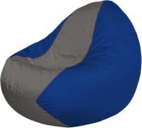 Кресло-мешок Flagman Classic K2.1-207 (синий/серый)