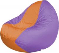 Кресло-мешок Flagman Classic K2.1-107 (сиреневый/оранжевый)