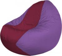 Кресло-мешок Flagman Classic K2.1-105 (сиреневый/бордовый)
