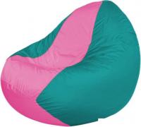 Кресло-мешок Flagman Classic K2.1-147 (бирюзовый/розовый)