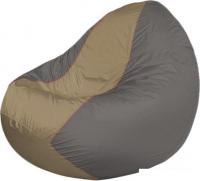 Кресло-мешок Flagman Classic K2.1-197 (серый/бежевый)