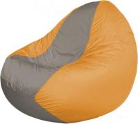 Кресло-мешок Flagman Classic K2.1-72 (оранжевый/светло-серый)