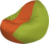 Кресло-мешок Flagman Classic K2.1-177 (салатовый/оранжевый)