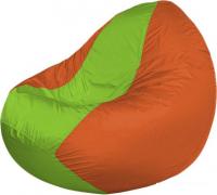 Кресло-мешок Flagman Classic K2.1-161 (оранжевый/салатовый)