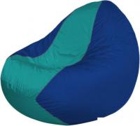 Кресло-мешок Flagman Classic K2.1-203 (синий/бирюзовый)