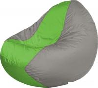 Кресло-мешок Flagman Classic K2.1-96 (серый/салатовый)