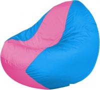 Кресло-мешок Flagman Classic K2.1-250 (голубой/розовый)