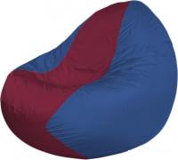 Кресло-мешок Flagman Classic K2.1-100 (синий/бордовый)