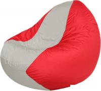 Кресло-мешок Flagman Classic K2.1-38 (белый/красный)