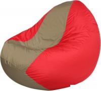 Кресло-мешок Flagman Classic K2.1-149 (красный/бежевый)