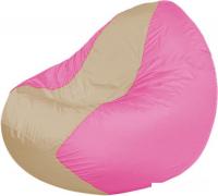 Кресло-мешок Flagman Classic K2.1-169 (розовый/светло-бежевый)